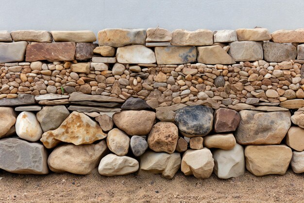 Fondo de pared de piedra caliza en bruto