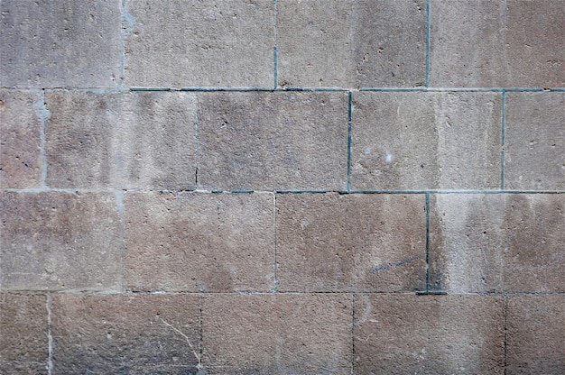 Foto el fondo de la pared de piedra copia el espacio líneas rectas