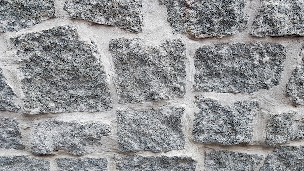 Fondo de pared de piedra gris. La textura de la piedra. Fondo de pared de castillo viejo. Muro de piedra como fondo o textura. Parte de la pared, como fondo o textura.