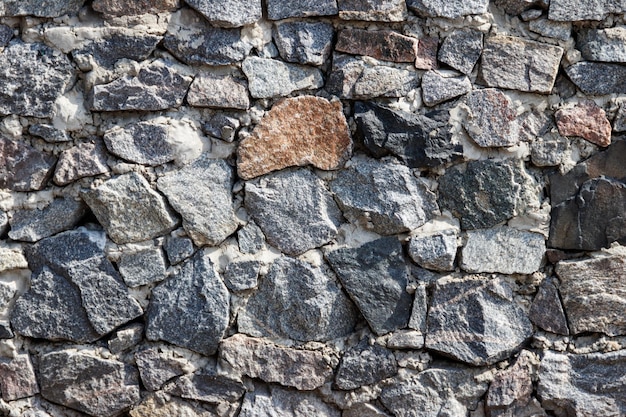 Fondo de la pared de piedra