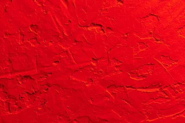 Fondo de pared pintada de rojo.