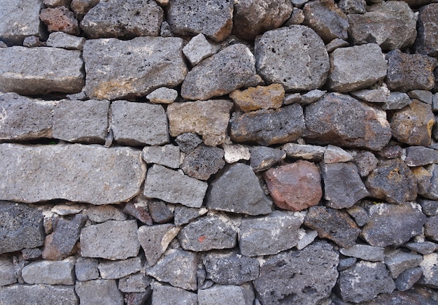 Fondo de la pared de la roca. Textura de la pared de piedra