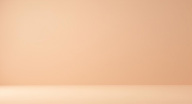 Fondo de pared y suelo de color melocotón