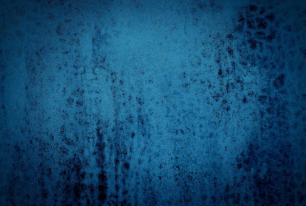 Foto fondo de pared de textura de hormigón azul grunge vintage