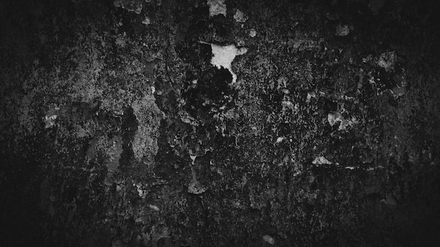 Fondo de pared vieja negra abstracta