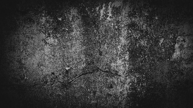 Fondo de pared vieja negra abstracta