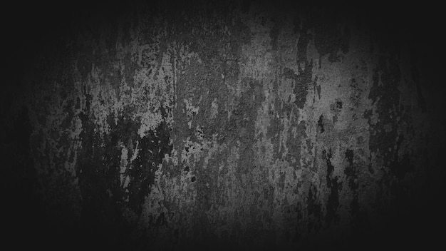 Fondo de pared vieja negra abstracta