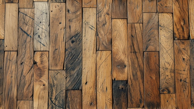 Foto fondo de parquet de madera ligero sin costuras con patrón de textura de piso de madera