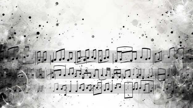 Foto fondo de la partitura de armonía