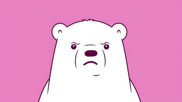 el fondo pastel de dibujos animados de oso lindo
