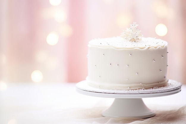 Foto fondo de pasteles blancos sencillos