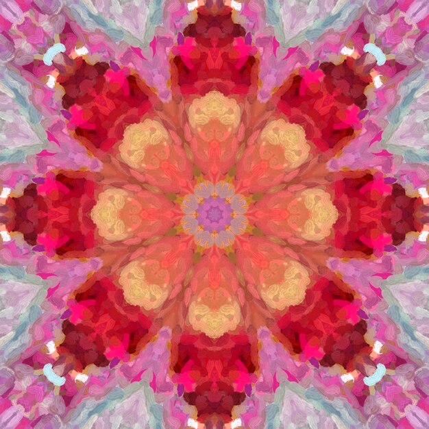 Fondo de patrón abstracto mandala