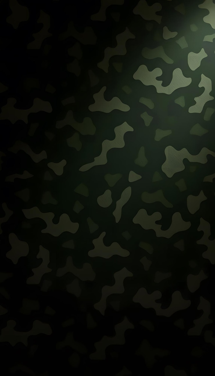Foto fondo de patrón de camuflaje militar aislado con resaltos blancos