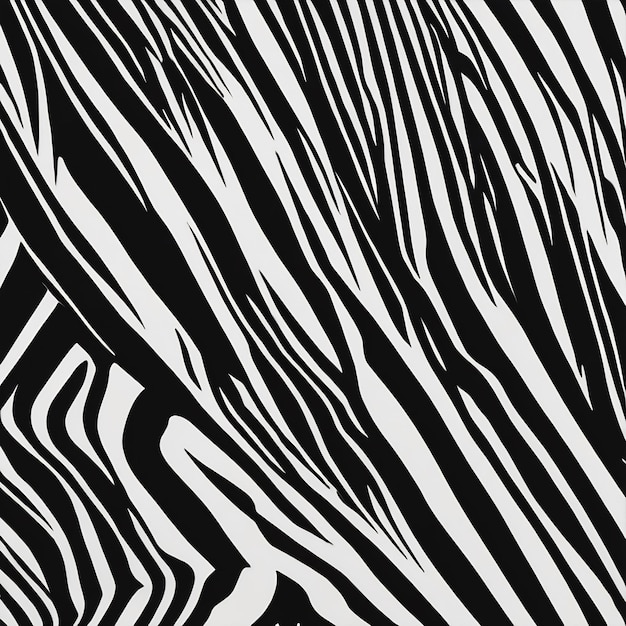 Foto fondo de patrón de cebra líneas paralelas fondo diagonal ilustración 3d en blanco y negro