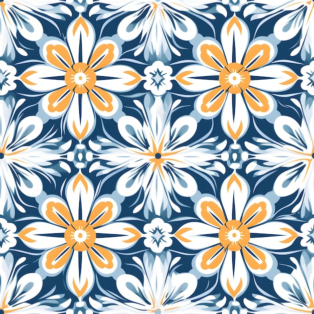 Foto fondo de patrón sin costura de una variedad de flores multicolores
