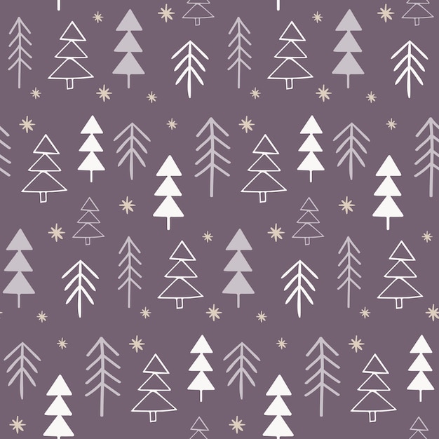 El fondo del patrón sin costuras de Navidad