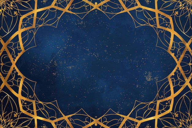 Fondo del patrón de estilo de la mezquita árabe islámica
