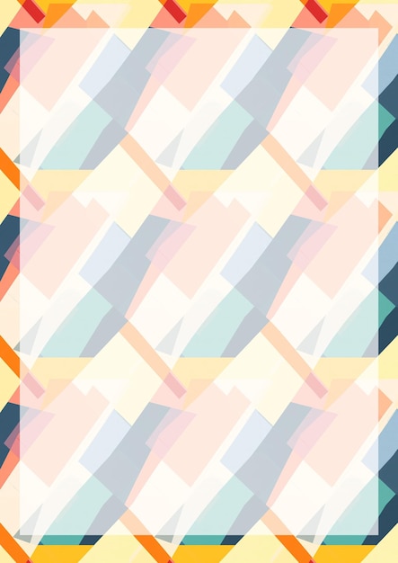 Fondo De Patrón Geométrico Abstracto