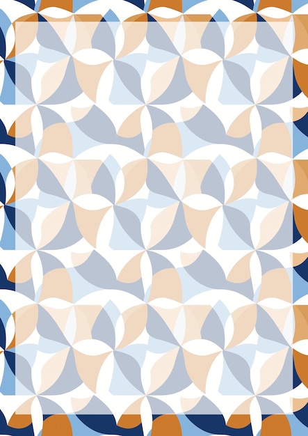 Fondo De Patrón Geométrico Abstracto