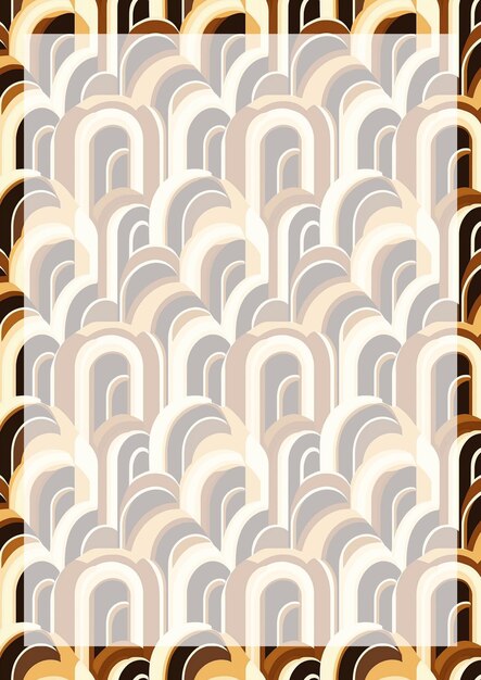 Fondo con patrón geométrico retro