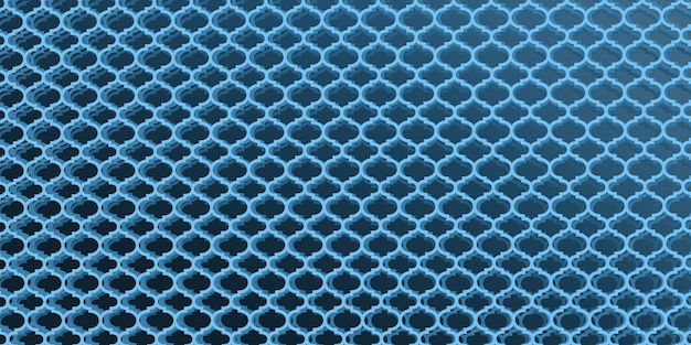 Foto fondo de patrón geométrico transparente azul