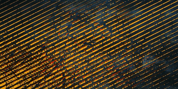 Fondo de patrón geométrico transparente Grunge amarillo y negro
