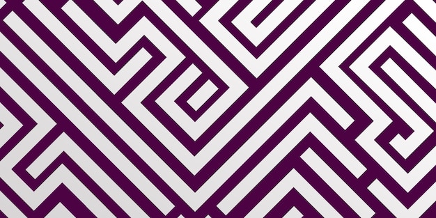 Fondo de patrón geométrico transparente púrpura y blanco