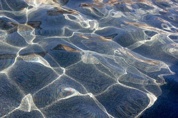 Fondo de patrón de onda de piscina