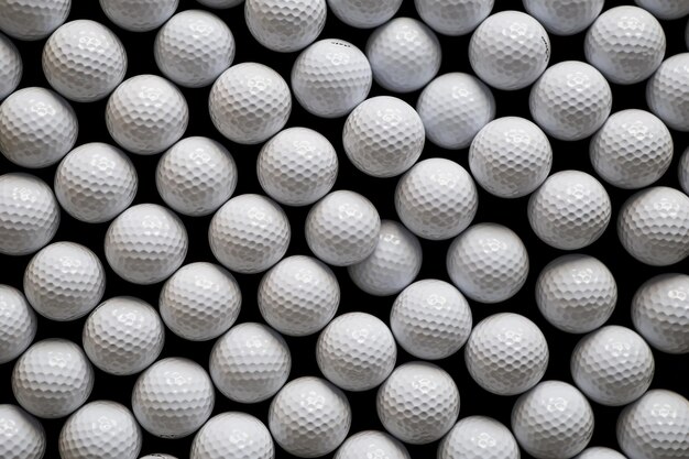 Foto fondo de patrón de pelota de golf