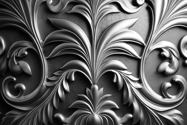 Fondo de patrón de plata abstracto de textura de plata