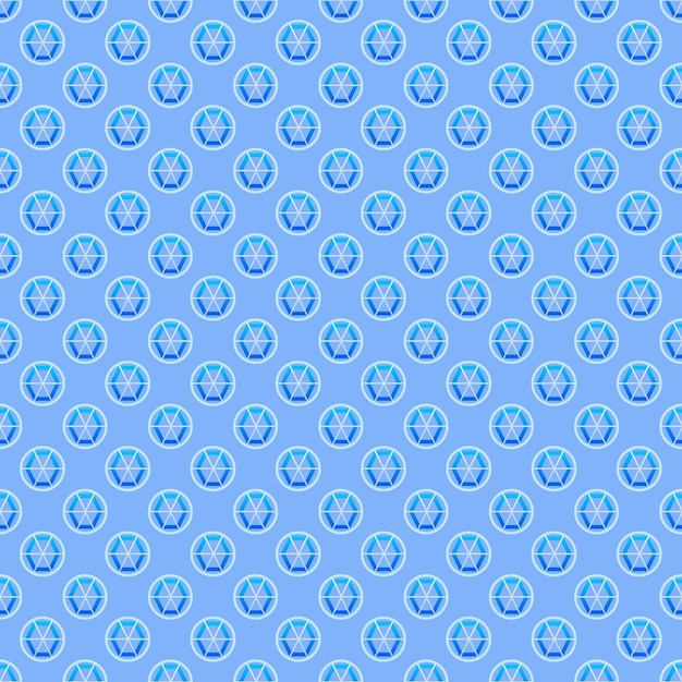Fondo de patrón de polígono abstracto sin fisuras