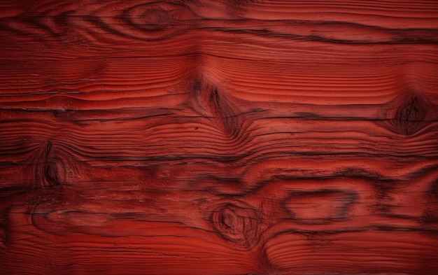 Un fondo de patrón de superficie de madera roja fondo de papel tapiz de textura de madera generado ai