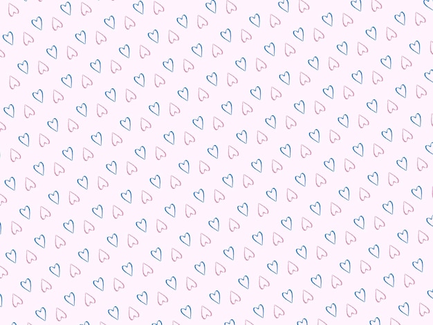 Fondo con patrón de textura de corazón de época