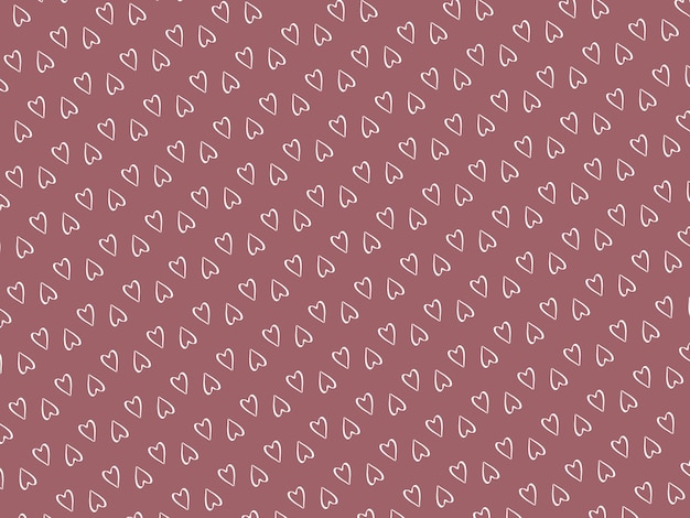 Fondo con patrón de textura de corazón de época