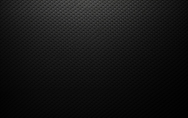 Fondo con patrón de textura de fibra de carbono negra