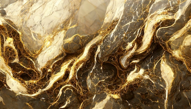 Fondo de patrón de textura de mármol de oro blanco con diseño de alta resolución para libro de tapa