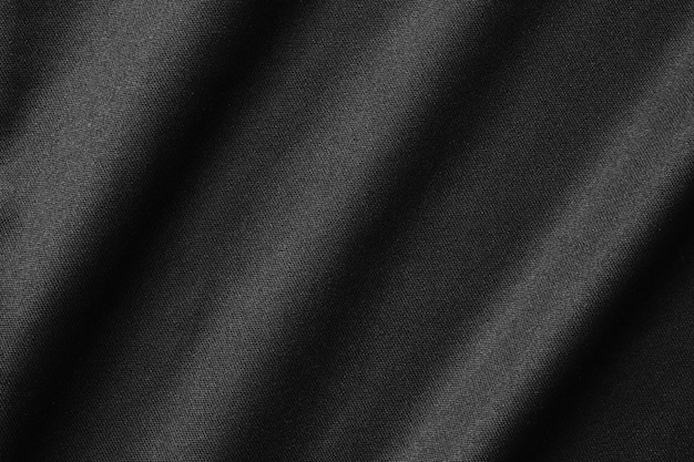 Fondo de patrón de textura de tela de lujo de tela negra