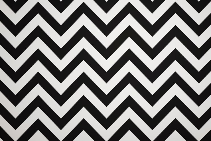 Foto fondo con patrón de zigzag en blanco y negro imagen de fondo con patrón papel tapiz con patrón