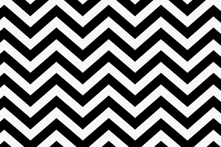 Foto fondo con patrón de zigzag en blanco y negro imagen de fondo con patrón papel tapiz con patrón