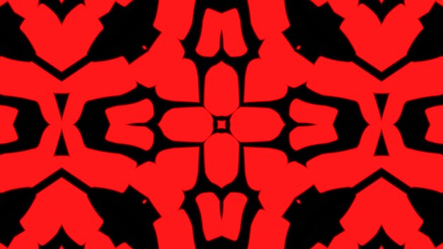 Fondo de patrones sin fisuras geométrico rojo abstracto Foto Premium