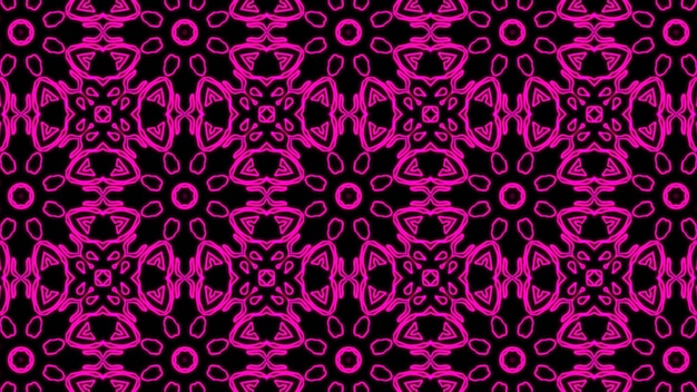 Fondo de patrones sin fisuras geométricos rosa abstracto Foto Premium