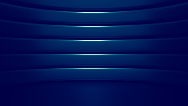 Fondo de pedestal de estudio elegante de lujo con estilo. Ilustración 3d, renderizado 3d.
