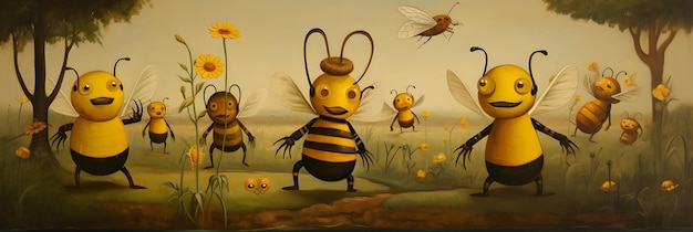 Fondo de peine de miel de abeja o abeja