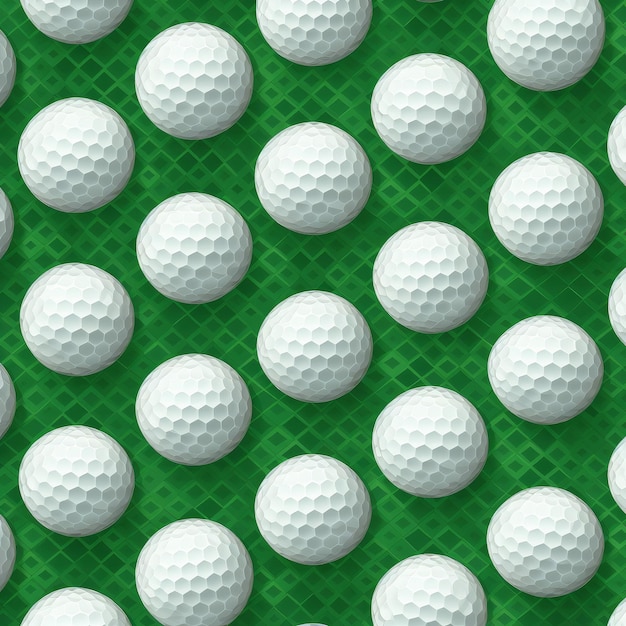 Fondo de pelota de golf Generar Ai