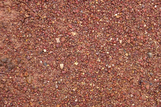 fondo de piedra roja en la carretera