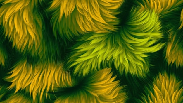 Fondo de piel amarillo verde de patrones sin fisuras