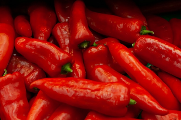 Foto fondo de pimiento rojo de ramiro en la tienda