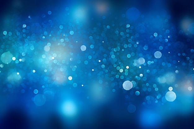 Fondo de pincelado de bokeh azul claro