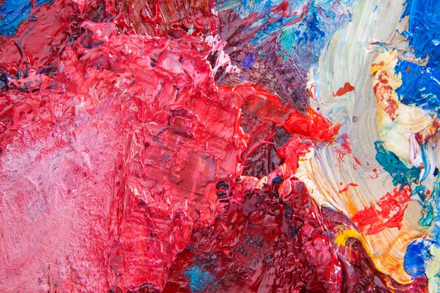 Fondo pintado abstracto y colorido