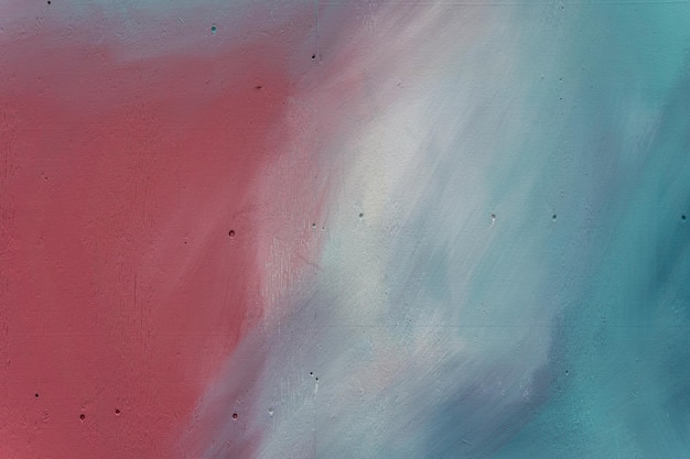 Foto fondo de pintura abstracta colorida o textura rojo azul y blanco